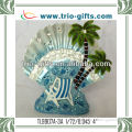 New pearlized polyresin shell shape decoration